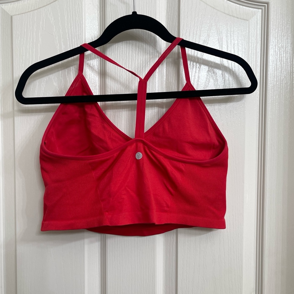 Zella Bold Red Activewear Sports Bra TopSize XL - Picture 2 of 3